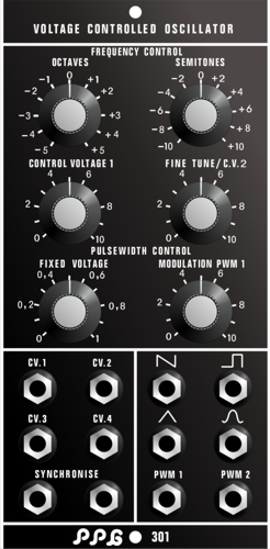 PPG 300 Modular System 301 VCO