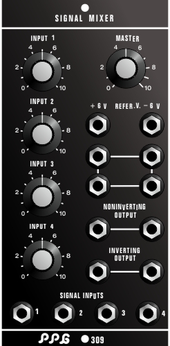 PPG 300 Series Modular 309 Mixer Module