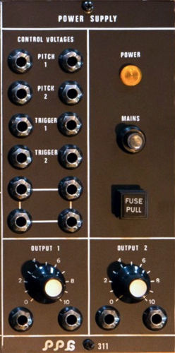 PPG 300 Series Modular 311 Power Supply