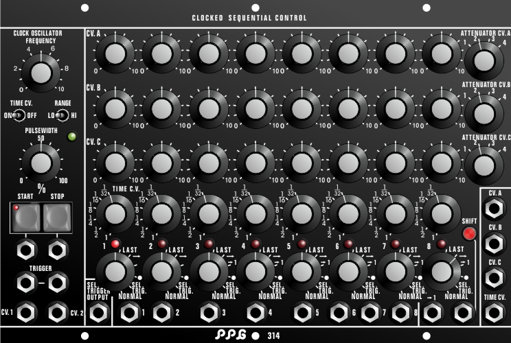 PPG 300 Series Modular 314 Sequential Control Module