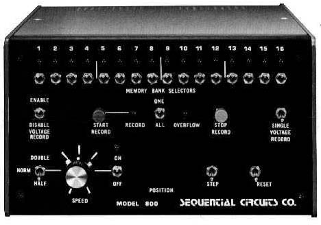 Sequential Circuits Model 800 Sequencer